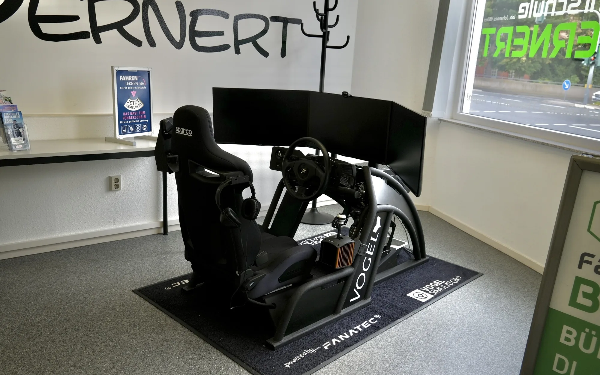 Fahrsimulator am Standort Kirchhain
